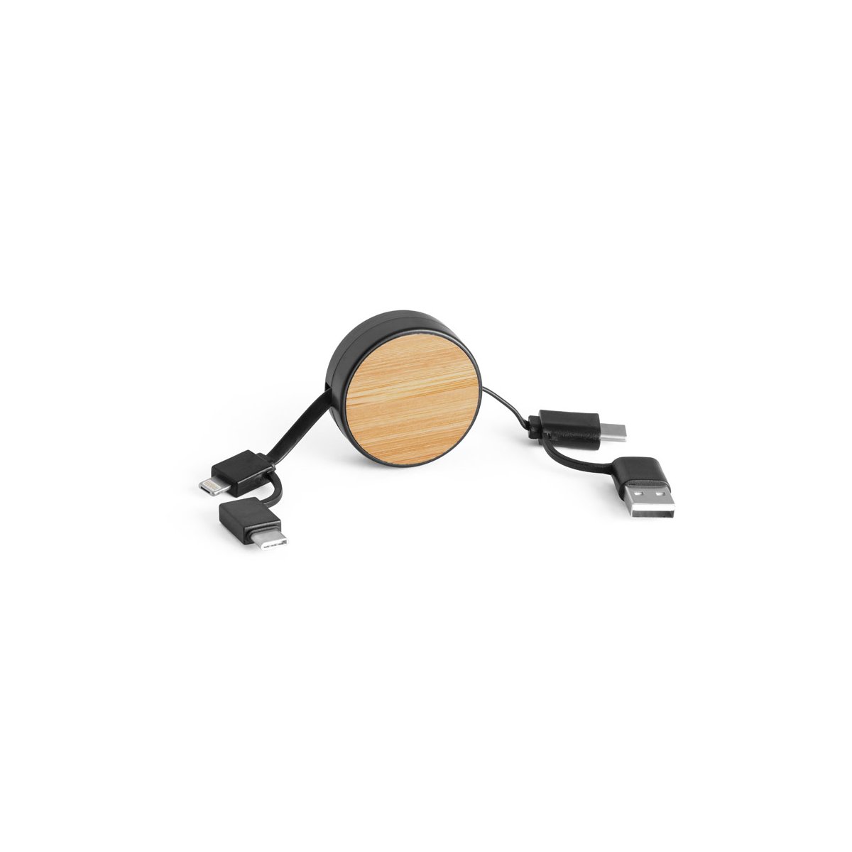 rubins-zwijany-kabel-5-w-1-SE97091-5 RUBINS. Zwijany kabel 5 w 1 - Czarny