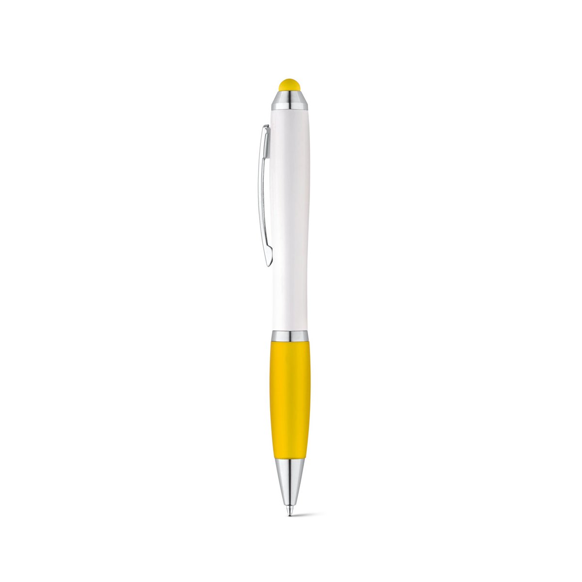 SANS BK. Długopis z metalowym klipsem - Żółty