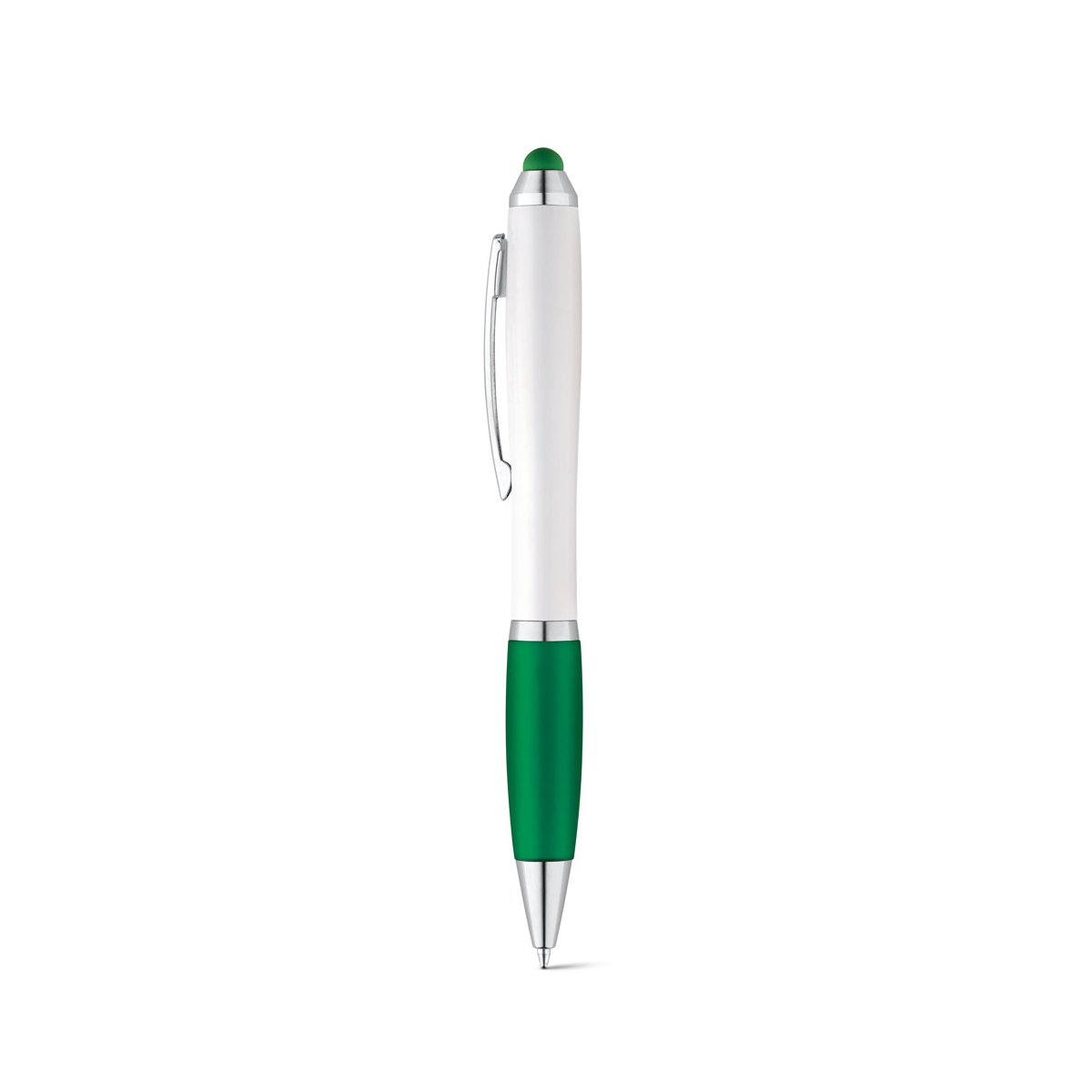 SANS. Długopis z metalowym klipsem - Zielony