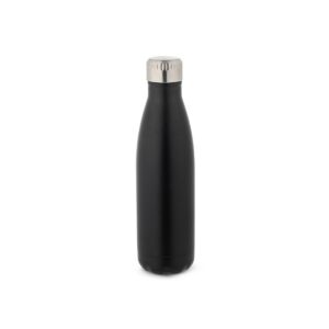 SHOW SATIN. Butelka ze stali nierdzewnej 540 mL - Czarny