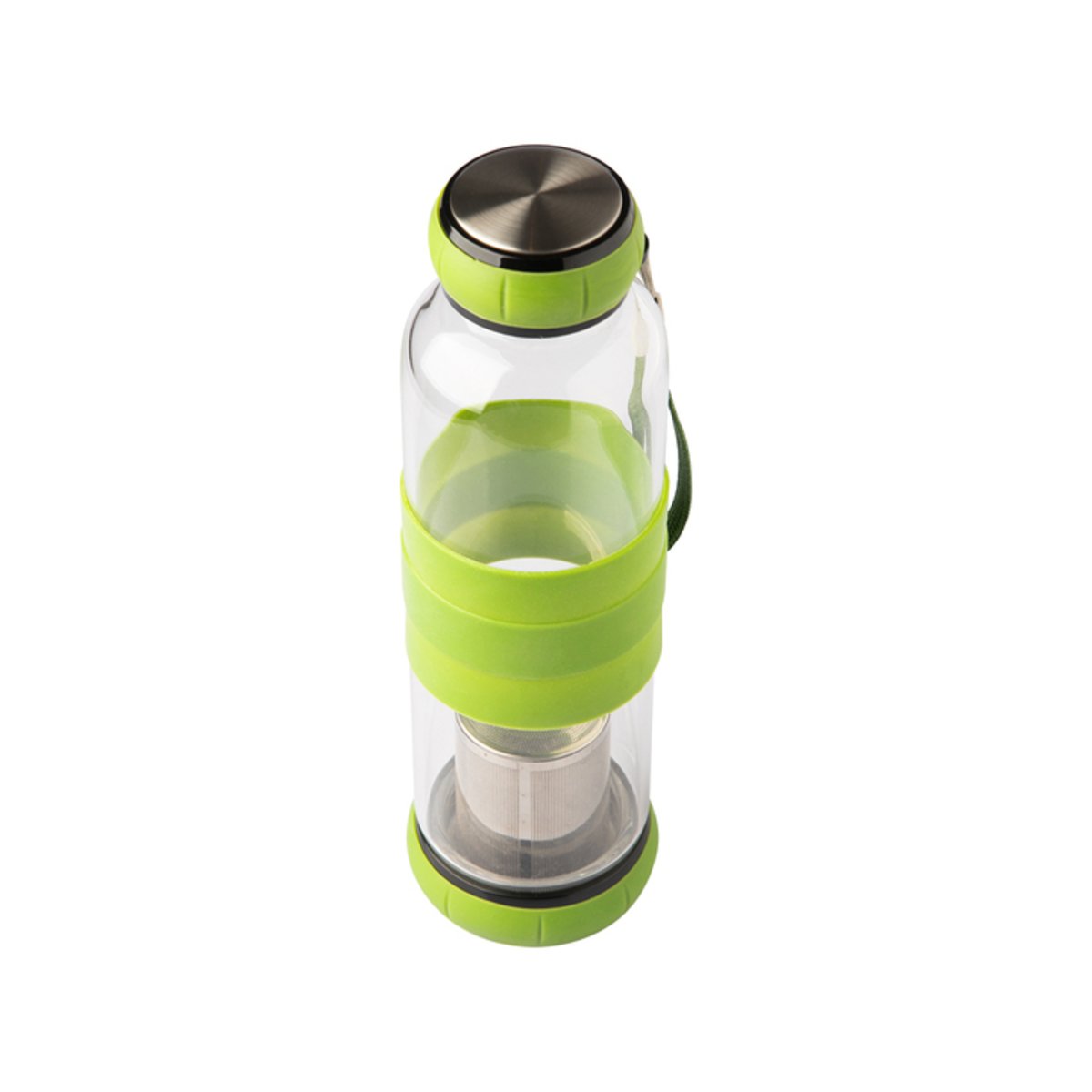 szklana-butelka-z-zaparzaczem-do-herbaty-sulmona-550-ml-zielony Szklana butelka z zaparzaczem do herbaty Sulmona 550 ml
