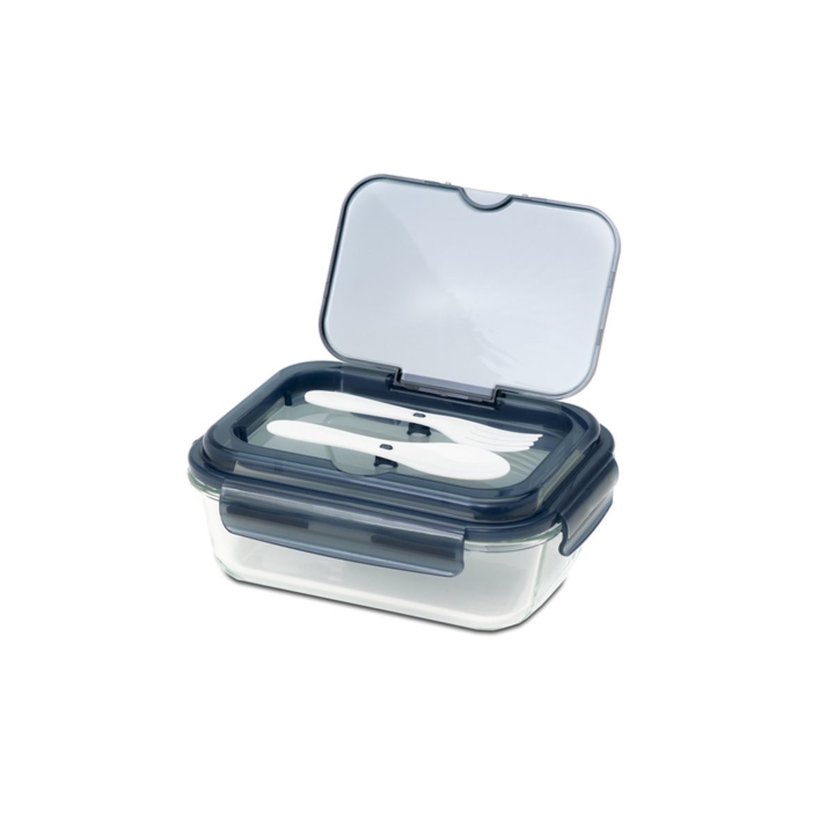 szklany-lunch-box-ze-sztuccami-1000-ml-lagos-czarny Szklany lunch box ze sztućcami 1000 ml Lagos