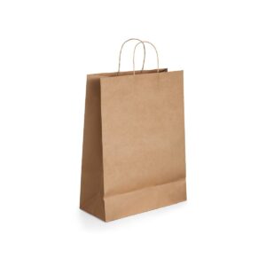 TAYLA. Torba z papieru kraftowego - Naturalny