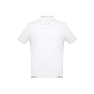 THC ADAM WH. Męski polo t-shirt - Biały