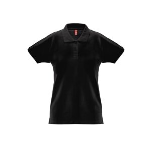 THC MONACO WOMEN. Damska koszulka polo - Czarny