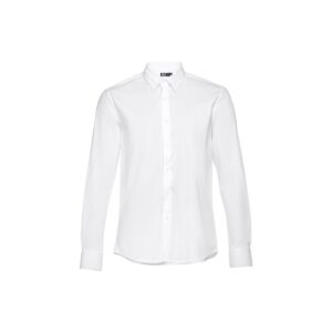 THC PARIS WH. Męska koszula popelinowa - Biały