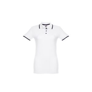 THC ROME WOMEN WH Damski slim fit polo t-shirt