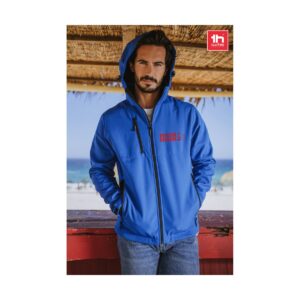 THC ZAGREB Męski softshell z odpinanym kapturem
