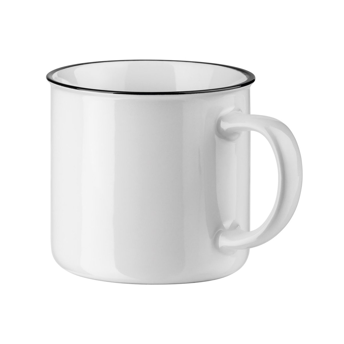 vernon-white-kubek-ceramiczny-360-ml-SE94673-1 VERNON WHITE. Kubek ceramiczny 360 mL - Biały