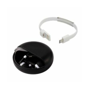 Zestaw słuchawki w etui z bransoletką USB