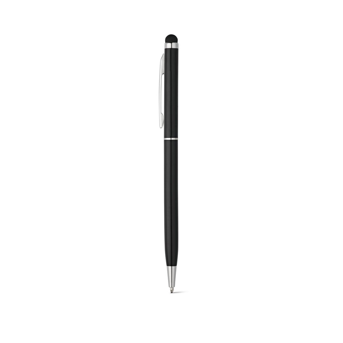 zoe-bk-dlugopis-z-koncowka-dotykowa-aluminium-SE81158-2 ZOE BK. Długopis z końcówką dotykową