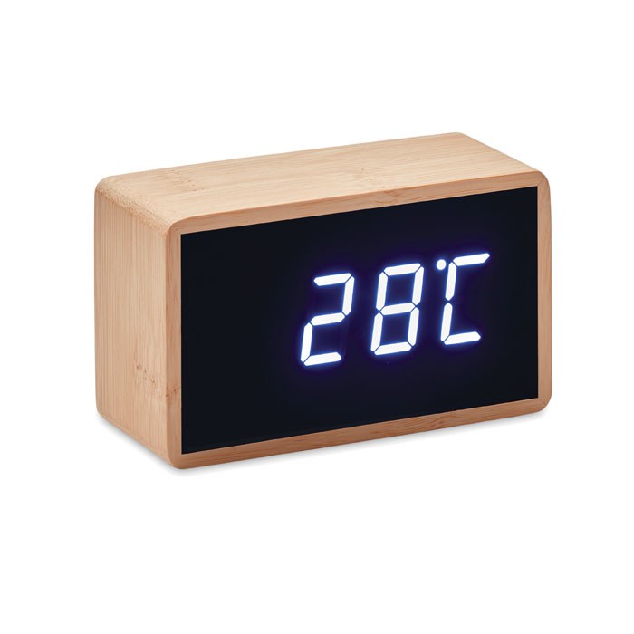 bambusowy-budzik-led-miri-clock-MO9921-40 Bambusowy budzik LED