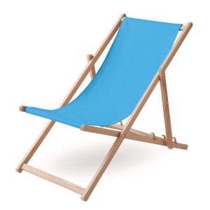 Drewniane krzesło plażowe