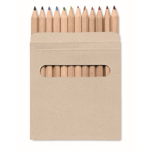 Komplet 12 kredek w pudełku