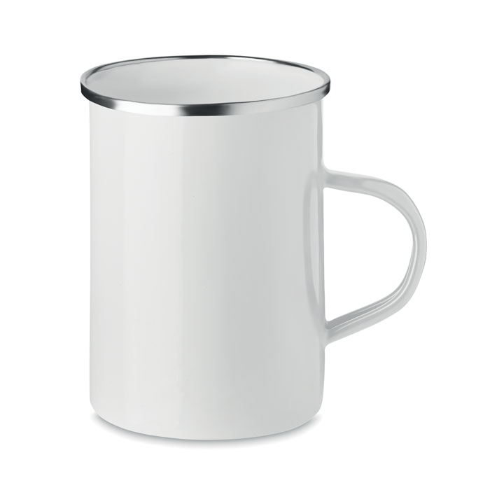 metalowy-emaliowany-kubek-silver-MO6775-06 Metalowy emaliowany kubek