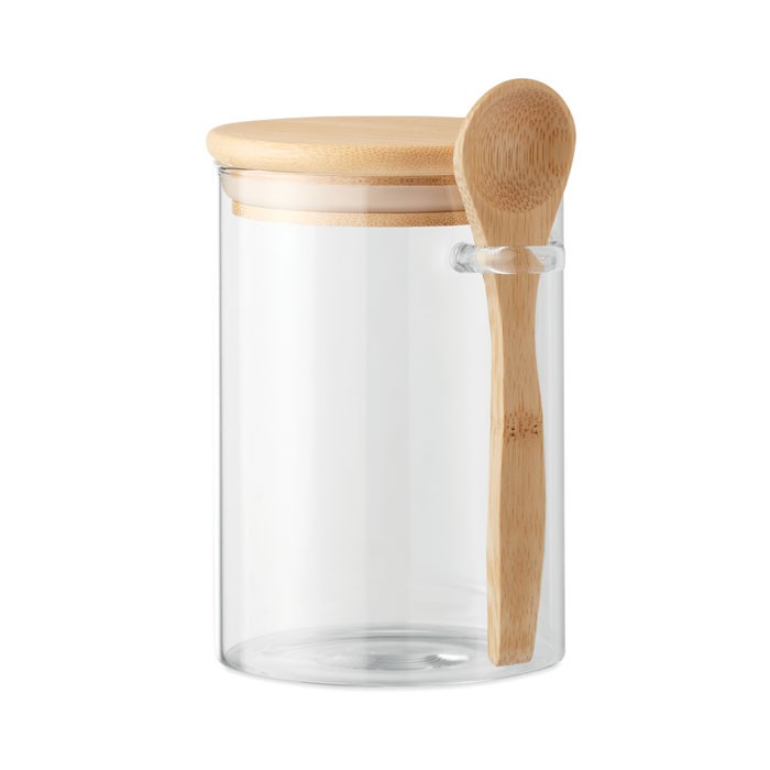 szklany-sloik-z-lyzka-600-ml-borospoon-MO6247-22 Szklany słoik z łyżką