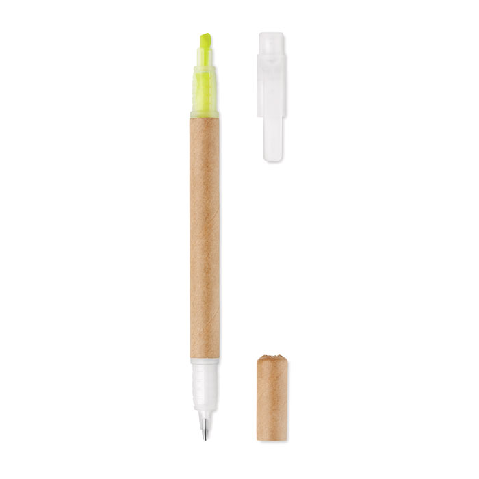 zakreslacz-kartonowy-2-w-1-duo-paper-MO9895-08 Zakreślacz kartonowy 2 w 1