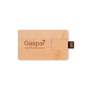 16GB USB: bambusowa obudowa