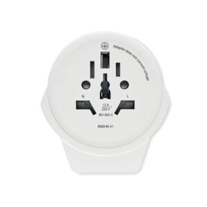 Adapter z USB World to Europe