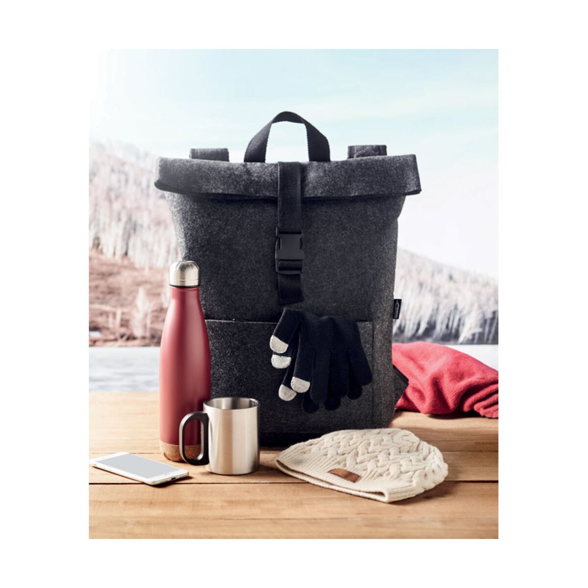 czapka-z-dzianiny-z-rpet-katmai-MO6659-13-5 Czapka z dzianiny z RPET