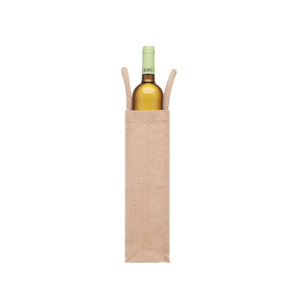 Jutowa torba na wino/1 butelka Campo Di Vino