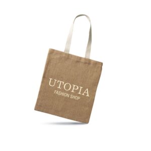 Jutowa torba na zakupy