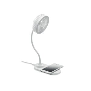 Wentylator biurkowy z lampką
