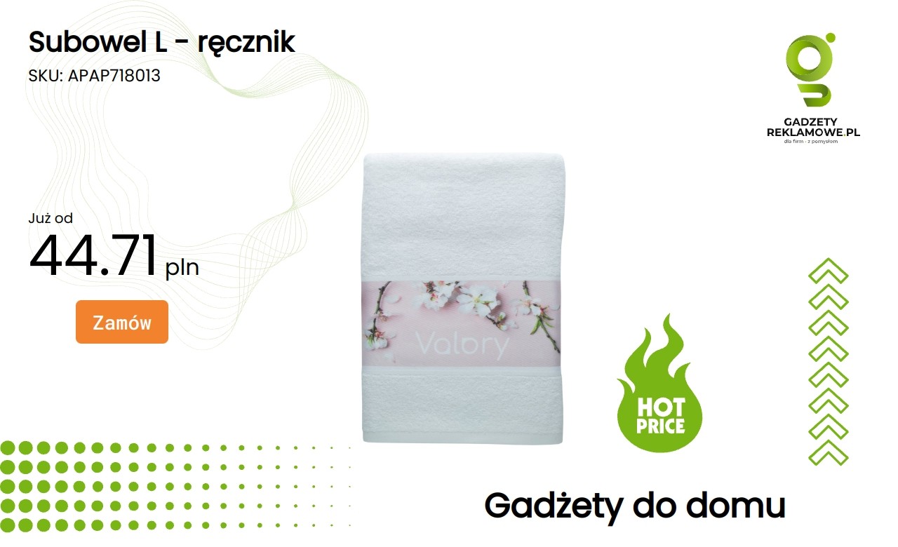Subowel L ręcznik