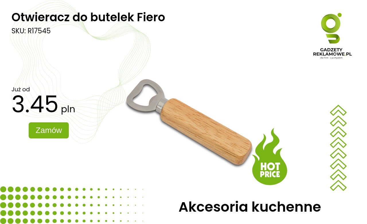 Otwieracz do butelek marki Fiero