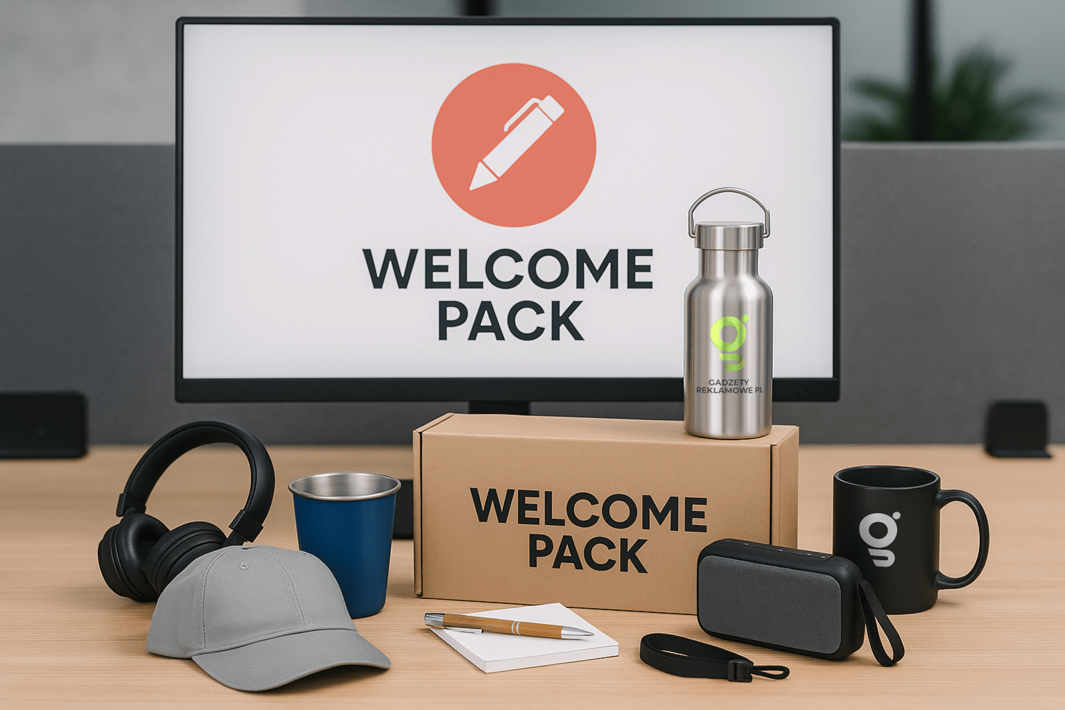 welcomepacki reklamowe