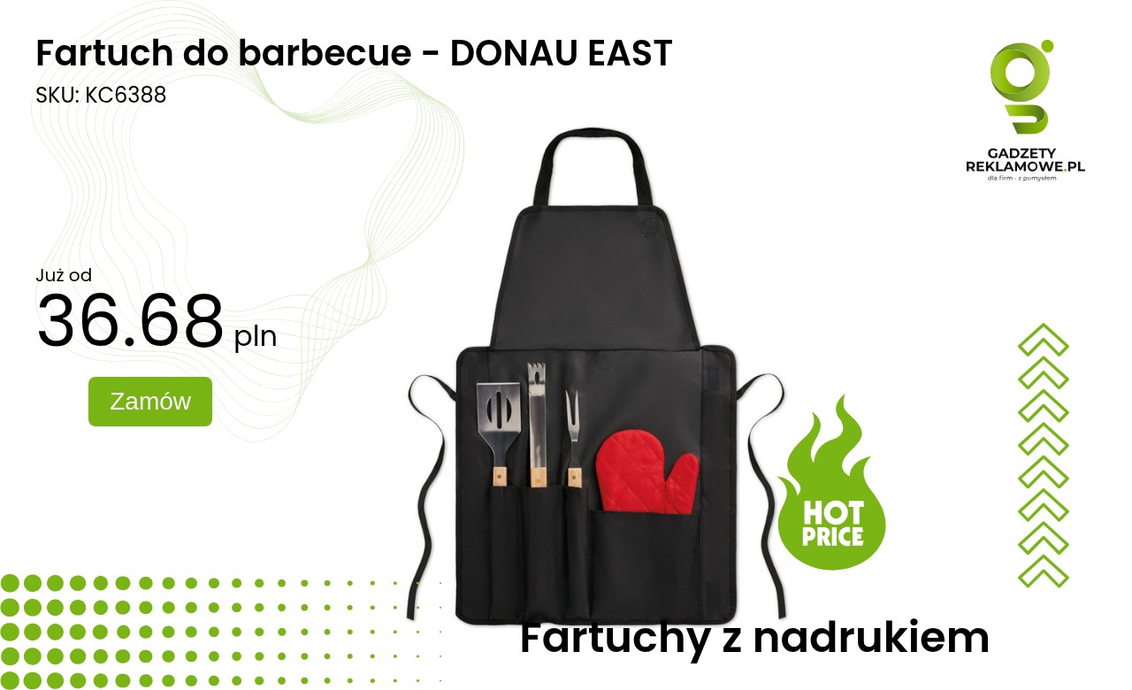 Fartuch do barbecue - DONAU EAST Fartuch do grilla Donau East