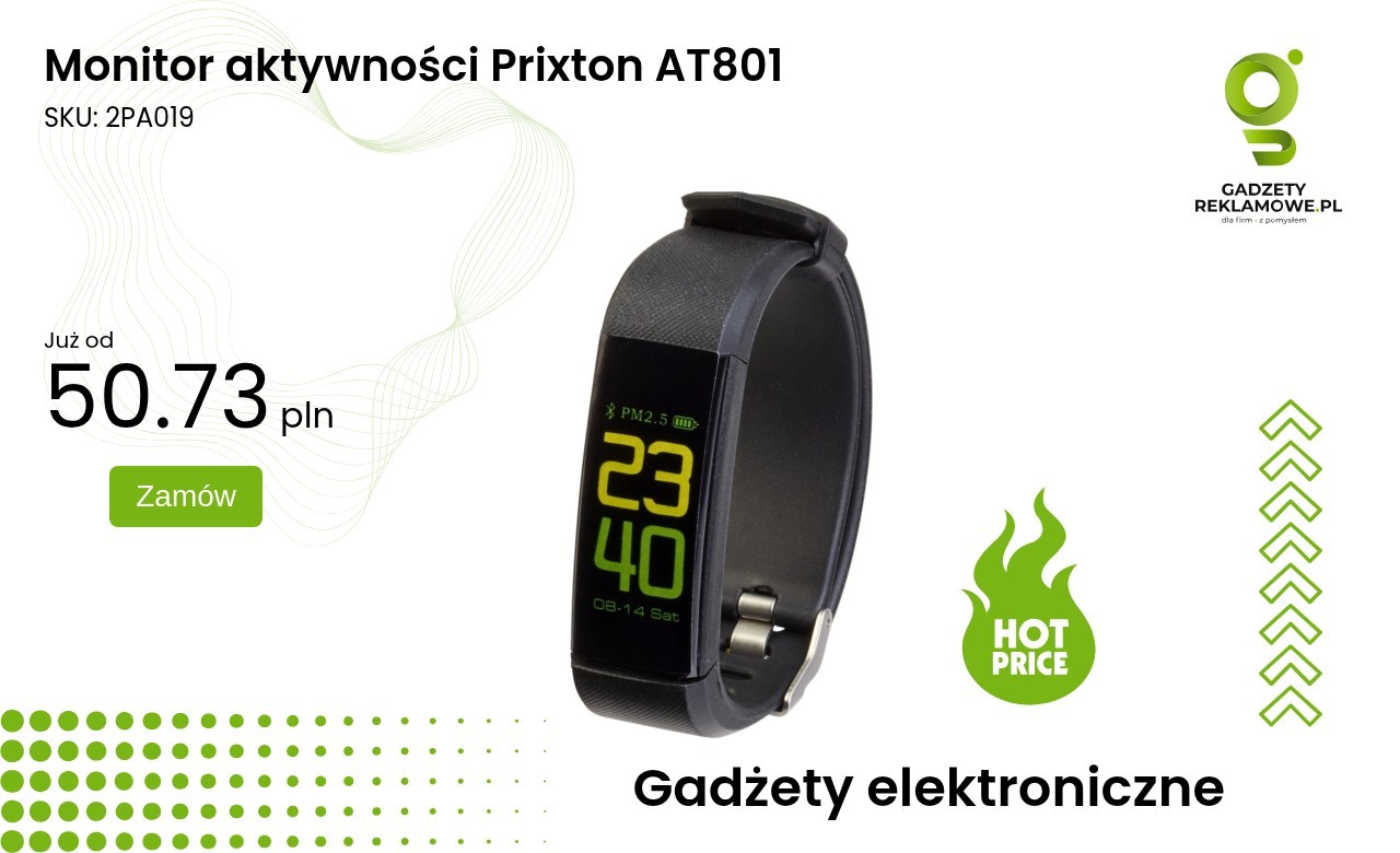 Monitor aktywności Prixton AT801 Monitor-aktywności-Prixton-AT801-do-pomiaru-aktywności-fizycznej