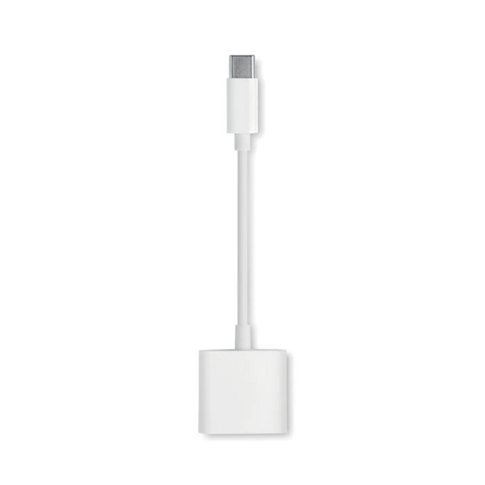 Akcesoria do smartfonów z logo – rozgałęźnik audio abs typu c koenet mo2496-06-picture1 Rozgałęźnik audio ABS typu C KOENET mo2496-06-picture1
