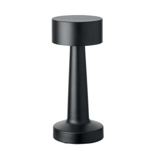 Akumulatorowa metalowa lampa st HIERLUZ - czarna