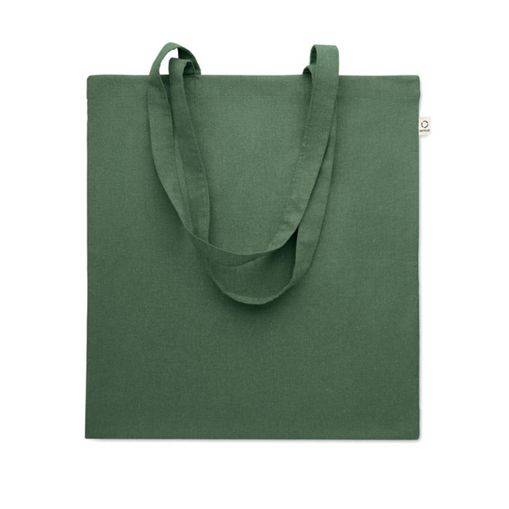 Bawełniana torba z recyklingu VIVEKA COLOUR – ciemnozielona mo2302-60 Bawełniana torba z recyklingu VIVEKA COLOUR - ciemnozielona