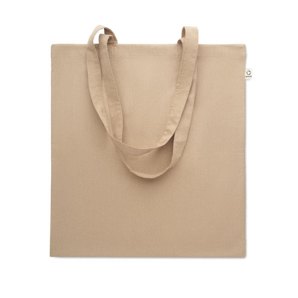 Bawełniana torba z recyklingu VIVEKA COLOUR – khaki mo2302-39 Bawełniana torba z recyklingu VIVEKA COLOUR - khaki