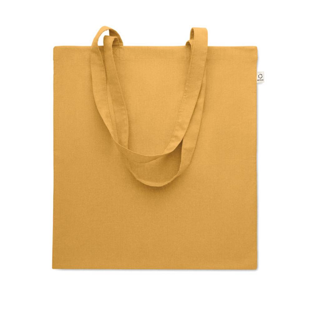 Bawełniana torba z recyklingu VIVEKA COLOUR – okra mo2302-78 Bawełniana torba z recyklingu VIVEKA COLOUR - okra