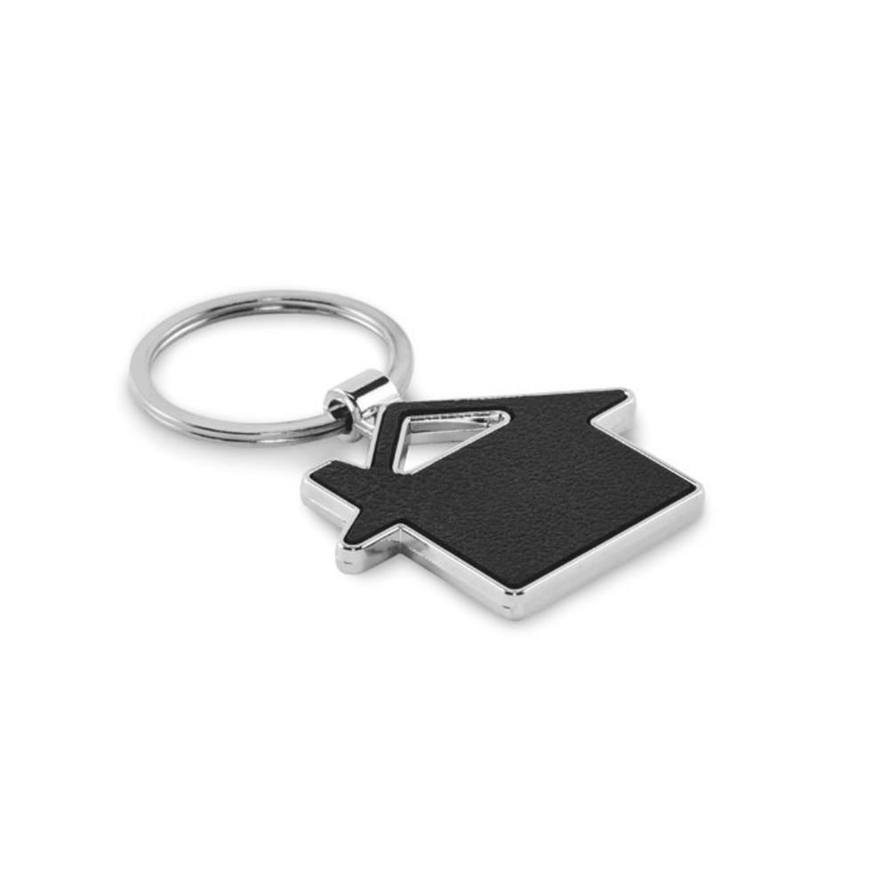 Brelok w kształcie domu LOUSE – czarny mo2538-03 Brelok w kształcie domu LOUSE - czarny