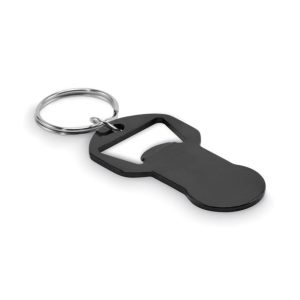 Aluminiowy brelok z otwieraczem CLAVE mo2793-03