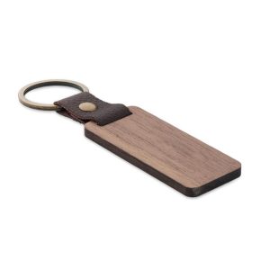 Brelok z orzecha i z PU NAWKEY mo2369-40-side