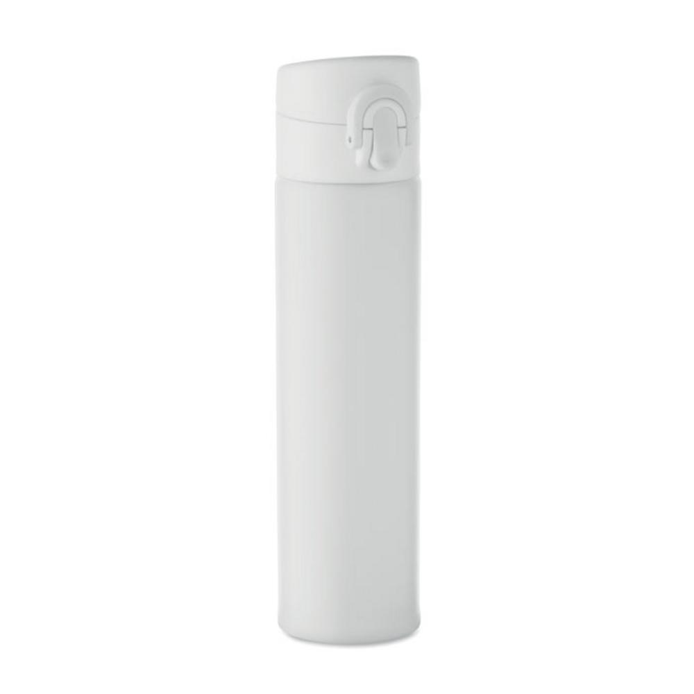 Butelka dwuścienna 300 ml BOTS – biała mo2735-06 Butelka dwuścienna 300 ml BOTS - biała