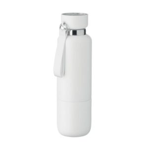 Butelka dwuścienna 500 ml NOEKA - biała