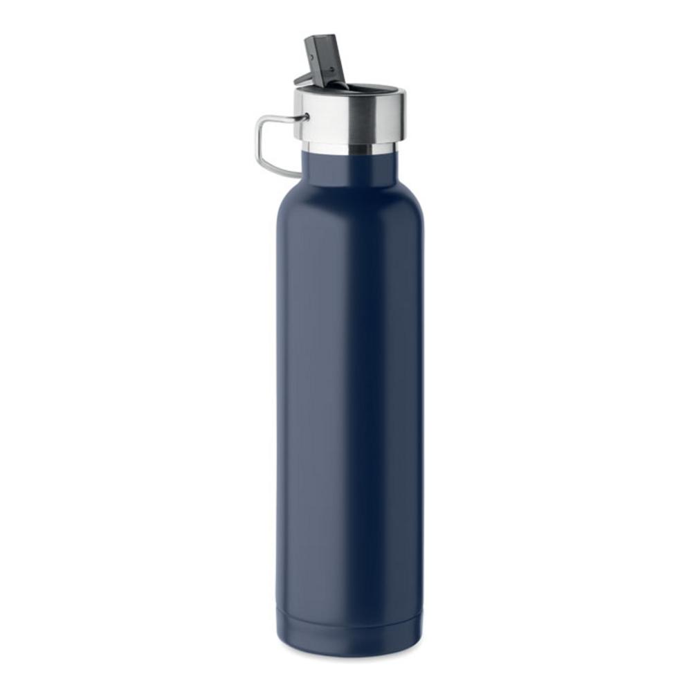 Butelka dwuścienna 660 ml RIFLOW – ciemnogranatowa mo2283-85 Butelka dwuścienna 660 ml RIFLOW - ciemnogranatowa
