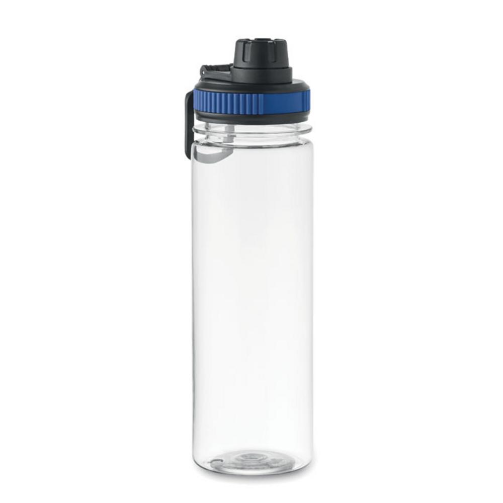 Butelka RPET 750 ml TOTTLE – niebieska mo2575-04 Butelka RPET 750 ml TOTTLE - niebieska