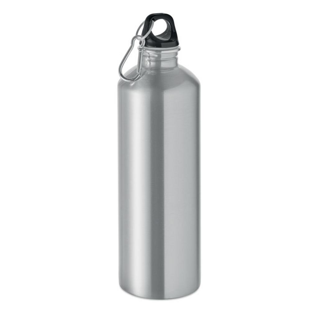Butelka z 1 ścianką 1000 ml RE-ONE MOSS – srebrna mat mo2829-16 Butelka z 1 ścianką 1000 ml RE-ONE MOSS - srebrna mat