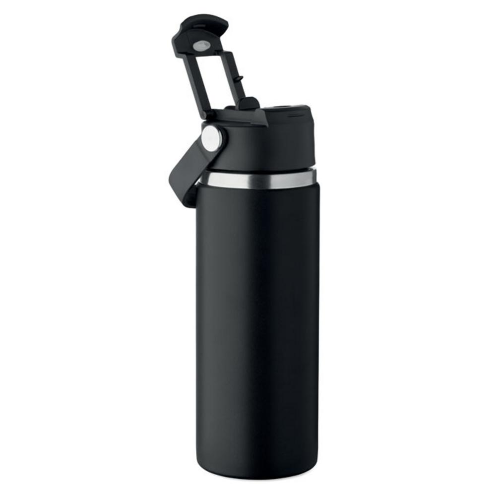 Butelki z logo – butelka dwuścienna 500 ml suma grip mo2775-03-back Butelka dwuścienna 500 ml SUMA GRIP mo2775-03-back