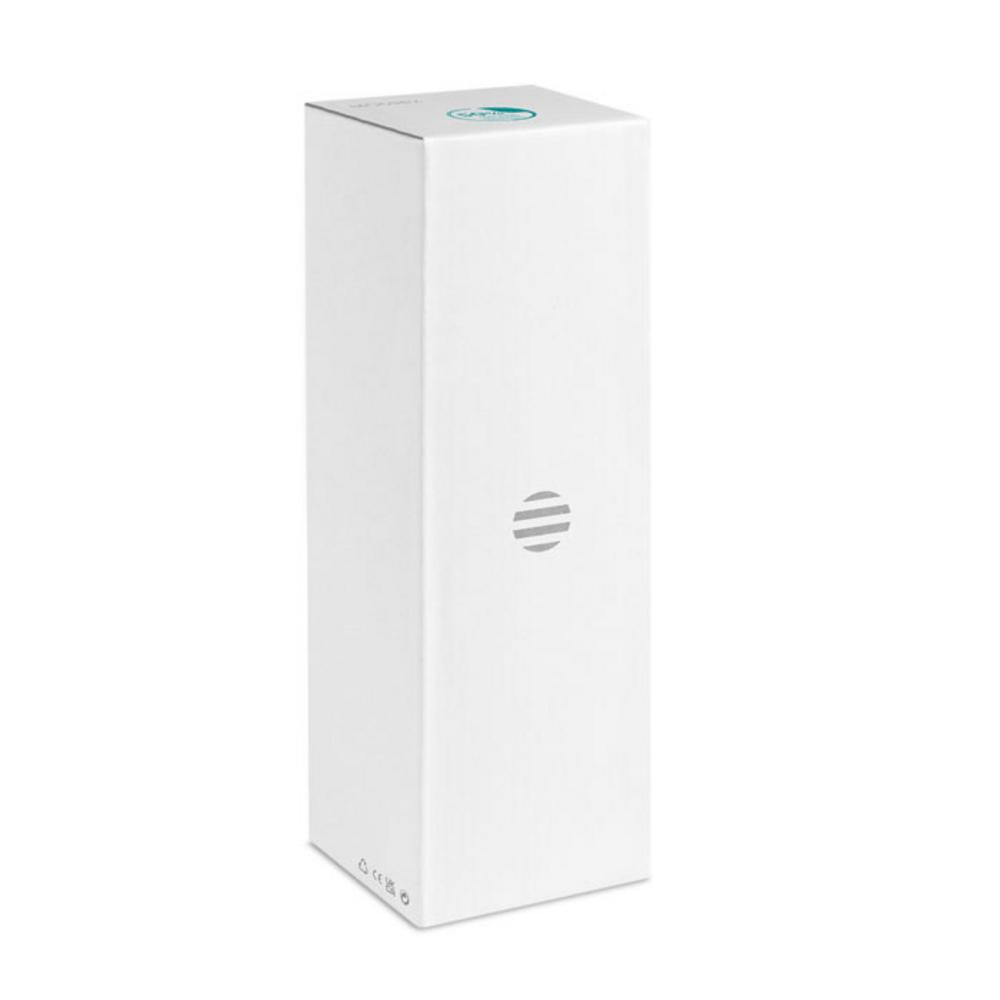 Butelki z logo – butelka dwuścienna 660 ml riflow mo2283-03-box Butelka dwuścienna 660 ml RIFLOW mo2283-03-box