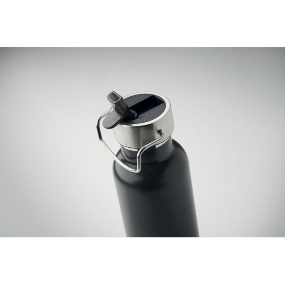 Butelki z logo – butelka dwuścienna 660 ml riflow mo2283-03-detail Butelka dwuścienna 660 ml RIFLOW mo2283-03-detail