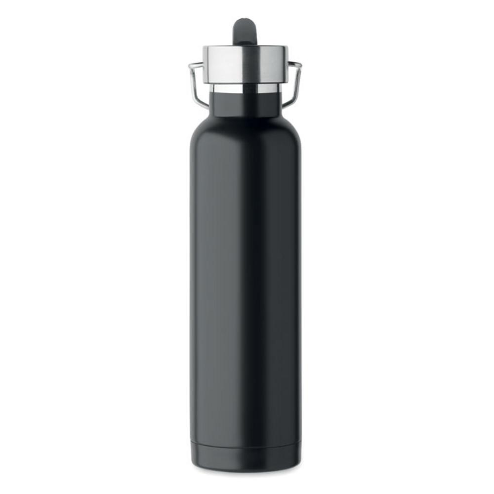 Butelki z logo – butelka dwuścienna 660 ml riflow mo2283-03-top Butelka dwuścienna 660 ml RIFLOW mo2283-03-top