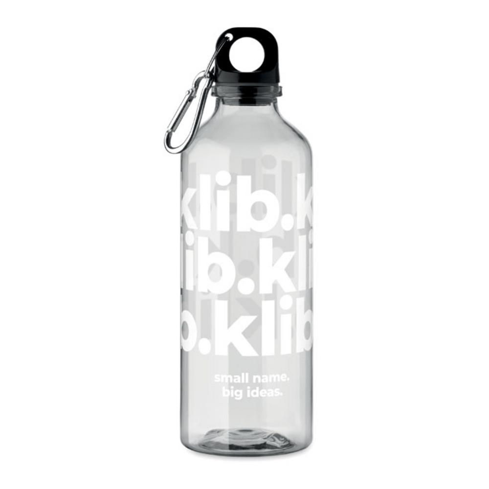 Butelki z logo – butelka rpet 500 ml moss re500 mo2803-22-print Butelka RPET 500 ml MOSS RE500 mo2803-22-print